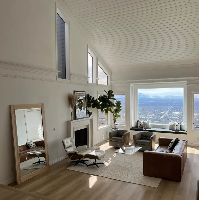 Finished hardwood floor installation in Utah home — Pine River Construction