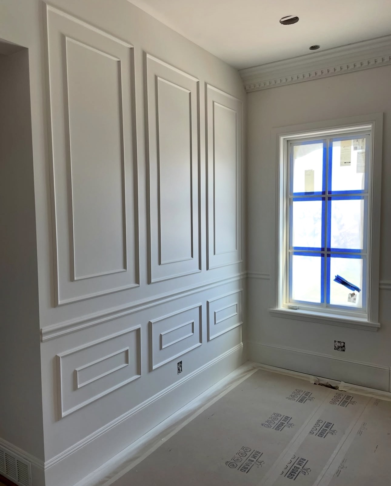 Custom wall finish by Pine River Construction — Salt Lake City