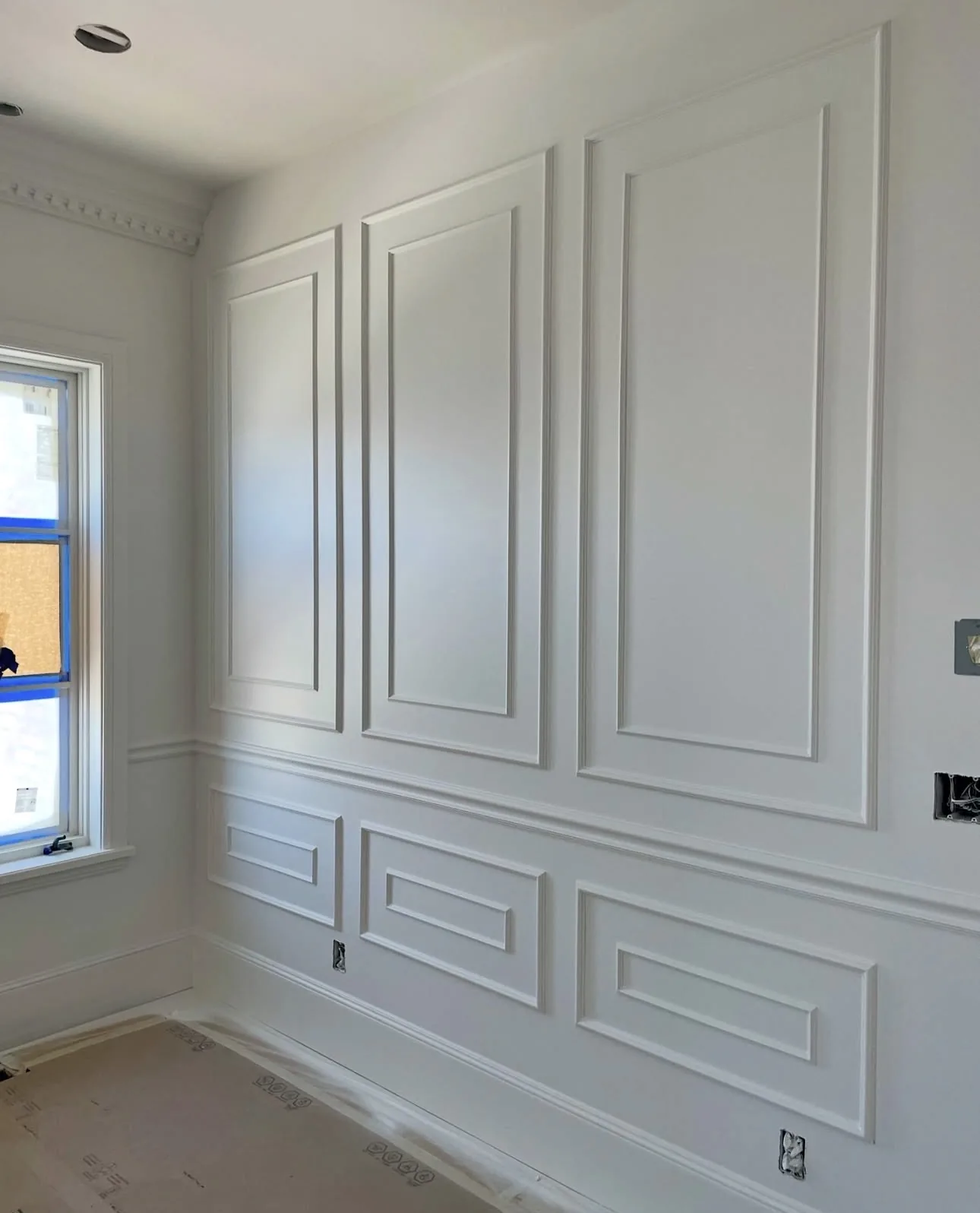 Finished wall installation by Pine River Construction — Utah